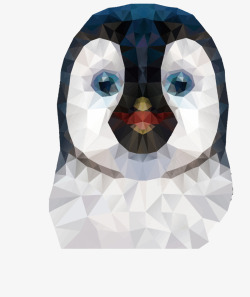 极地生物企鹅矢量图高清图片