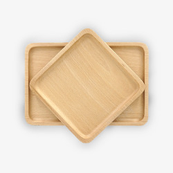 长方形木质餐盘木说实木托盘高清图片