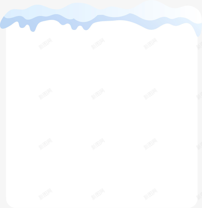 冬日积雪白色标签png免抠素材_新图网 https://ixintu.com 冬天 冬季 冬日标签 白雪 积雪 积雪纸张 装饰图案