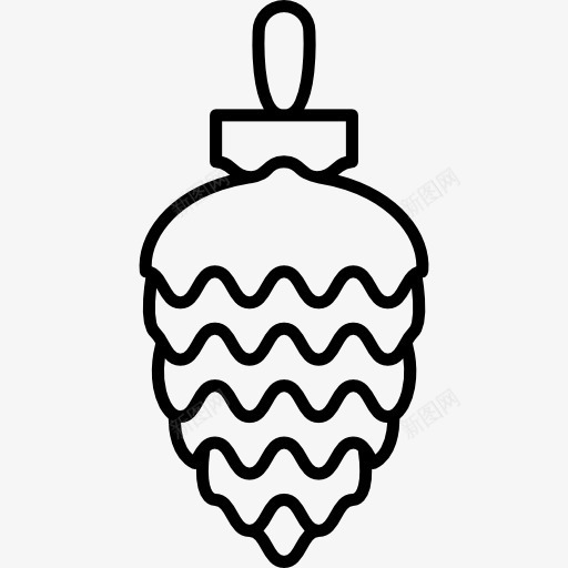 PineCone图标png_新图网 https://ixintu.com 冬天 水果 点缀 自然 装饰