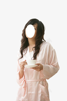 美女喝咖啡png免抠素材_新图网 https://ixintu.com 拿咖啡杯子的美女 穿睡衣的美女 美女咖啡