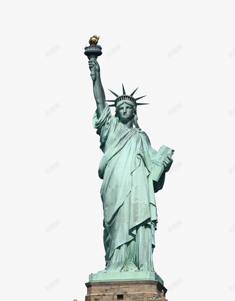 美国自由女神像png免抠素材_新图网 https://ixintu.com 实拍 美国 自由女神 高清