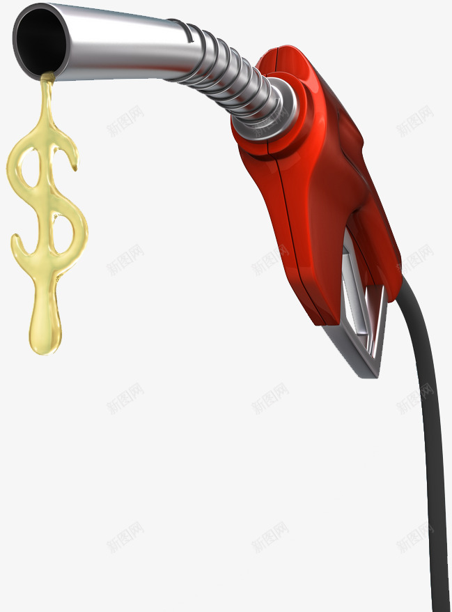 加油器上的金钱符号png免抠素材_新图网 https://ixintu.com 免抠 加油器 金钱符号