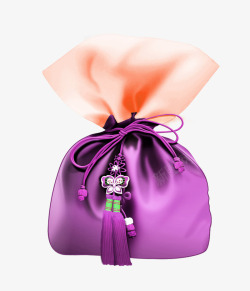 福袋紫色素材