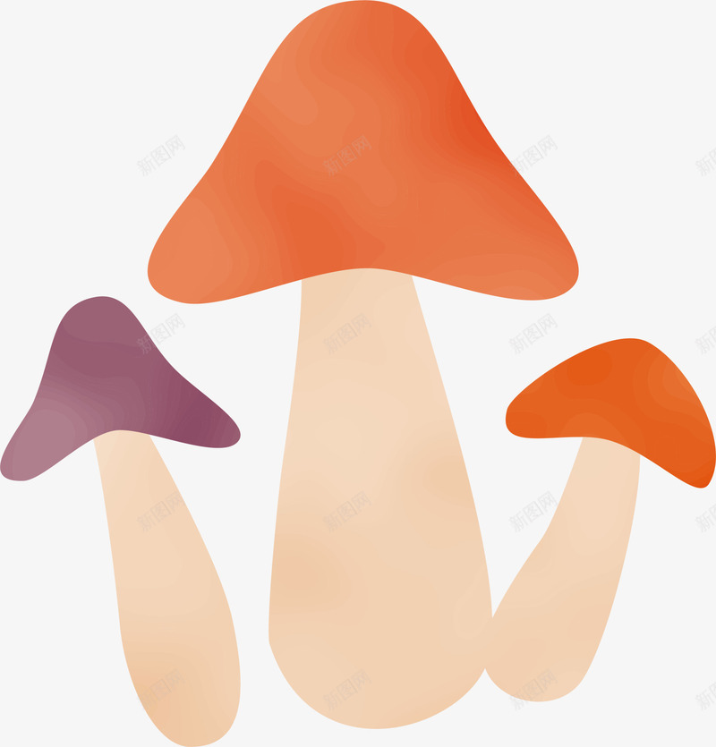 橙色春季卡通蘑菇png免抠素材_新图网 https://ixintu.com 小蘑菇 春天 春季 春日 橙色蘑菇 绿化 自然 菌类植物 蘑菇
