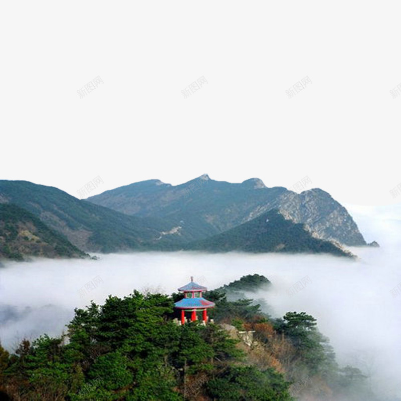 庐山风景区png免抠素材_新图网 https://ixintu.com 免费抠图 旅行胜地 景区 红色之旅 革命老区 风景区