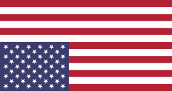 板正的美国国旗素材