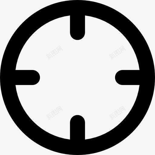 重点目标符号图标png_新图网 https://ixintu.com 只是图标 圆 圈 接口 焦点 目标 符号 线