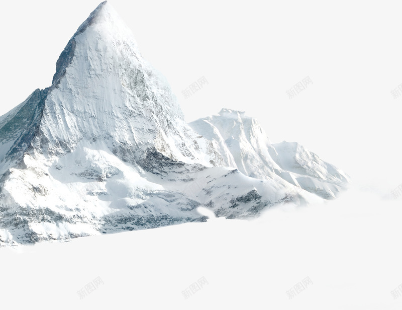 冰山png免抠素材_新图网 https://ixintu.com 冰山 模型 雪山 高山