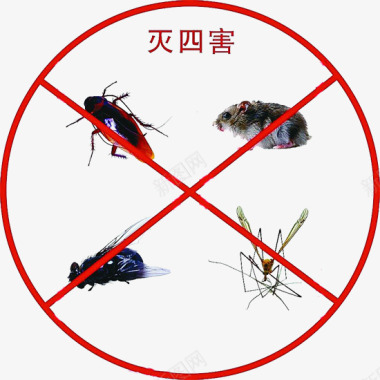 消灭四害图标图标