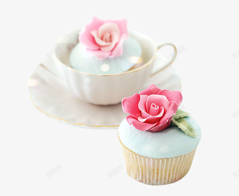 创意特色糕点png免抠素材_新图网 https://ixintu.com 甜品 纸杯蛋糕 蛋糕 食品