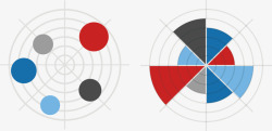 雷达图PPT雷达分布图图标高清图片