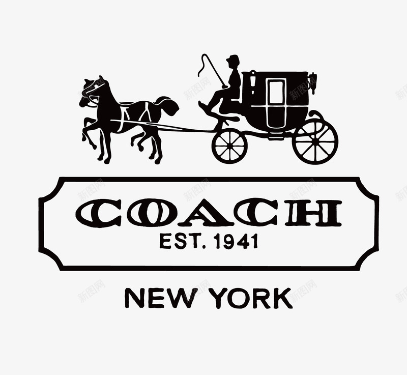 Coach图标png_新图网 https://ixintu.com Coach logo 时尚品牌 矢量标志 蔻驰