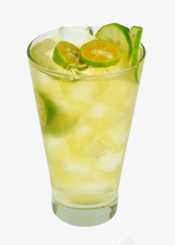 夏日必备饮品养乐多柠檬绿茶实物高清图片