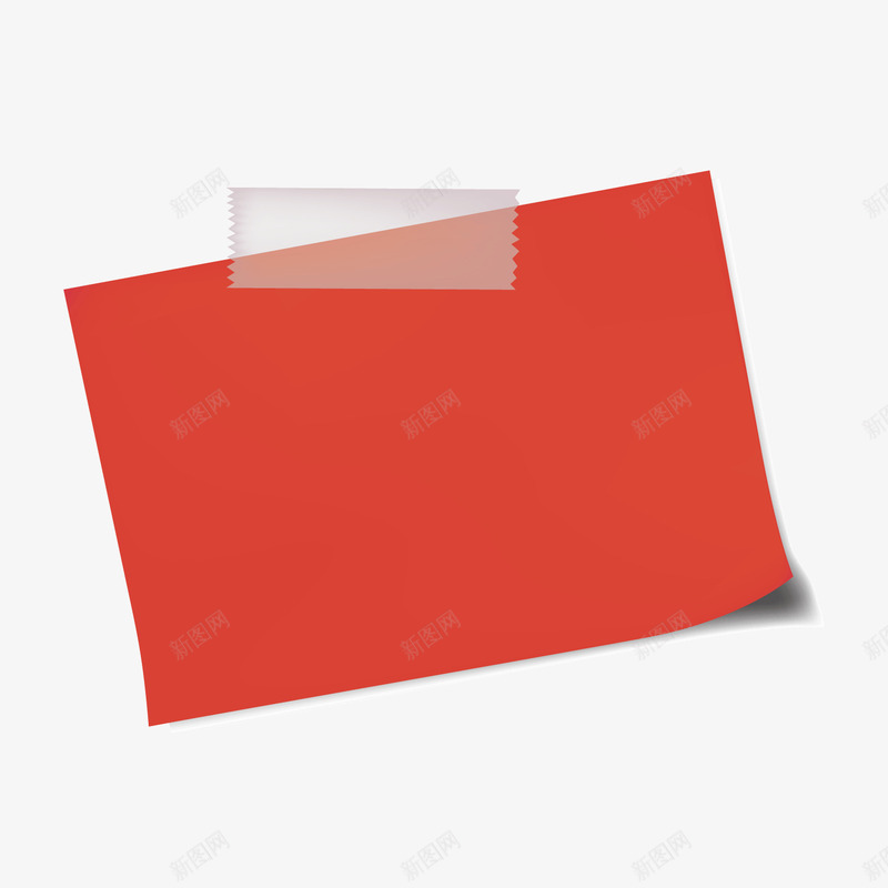 矩形红色透明胶带贴纸矢量图ai免抠素材_新图网 https://ixintu.com 矩形 红色 胶带 胶带贴纸 贴纸 透明 矢量图