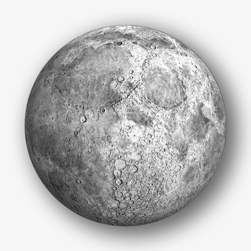 航拍月球表面图png免抠素材_新图网 https://ixintu.com 地理 星球 月球 灰色风格 航拍图片
