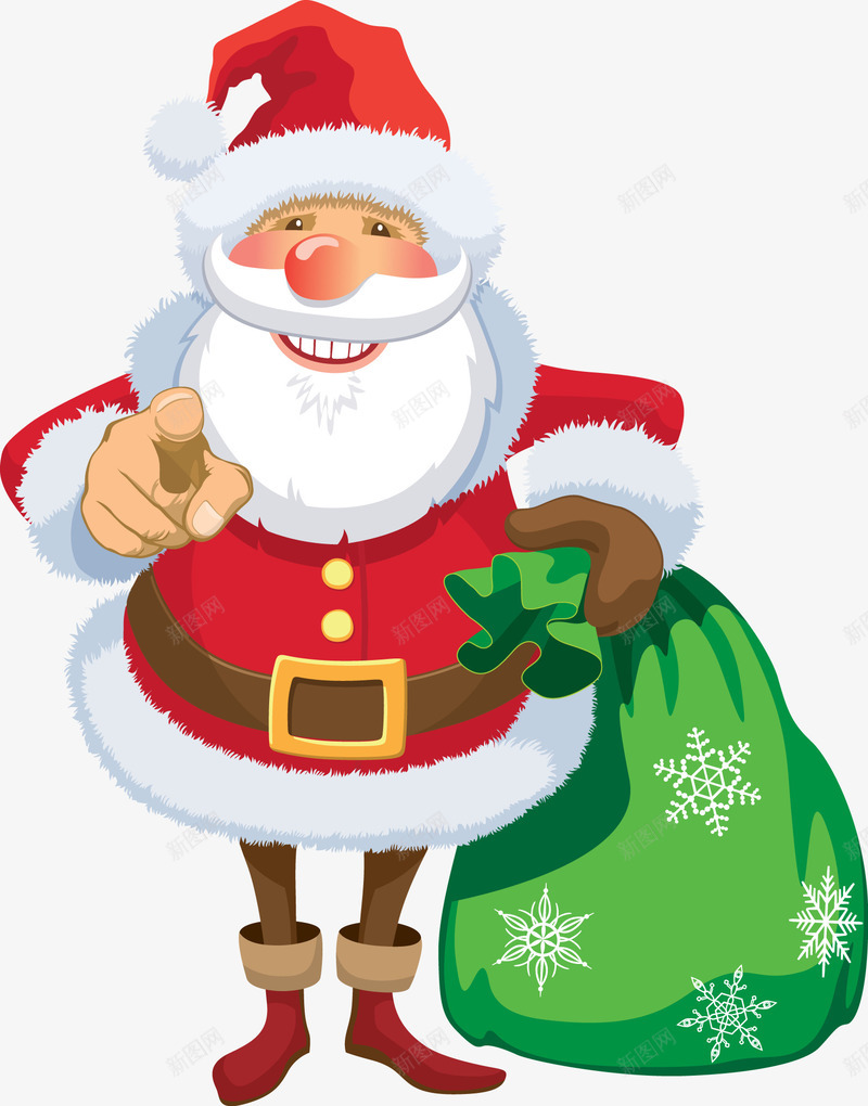 圣诞老人矢量图eps免抠素材_新图网 https://ixintu.com 圣诞 圣诞老人 圣诞老人png图片免费 圣诞老人png图片免费下载 圣诞老人素材免费 圣诞老人素材免费下载 圣诞节 提着礼物袋子的圣诞老人 矢量图