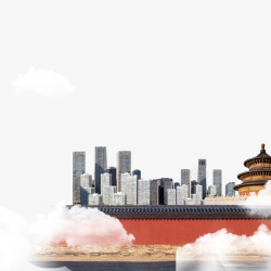 楼市剪影中国城市北京高清图片