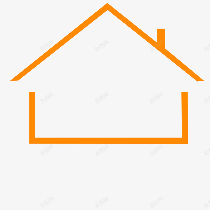 logo房子图标png_新图网 https://ixintu.com logo房子 png 素材 高清