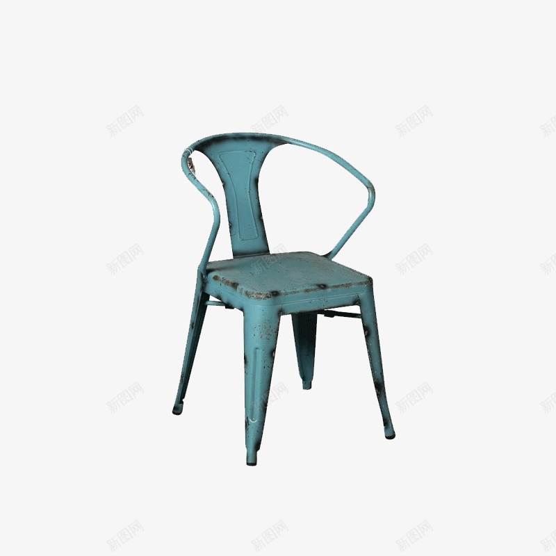 铁皮凳咖啡酒吧餐厅椅子png免抠素材_新图网 https://ixintu.com 创意椅子 复古美式餐椅 美式铁皮椅子 铁艺餐椅