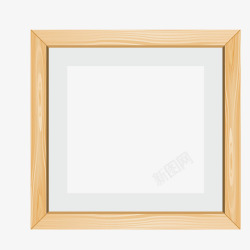 木头的相框木头边框高清图片