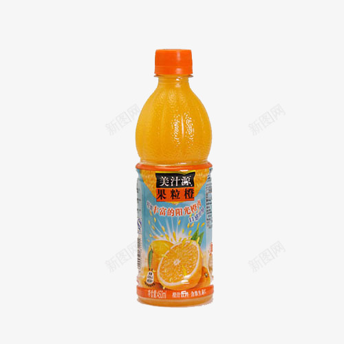 果粒橙png免抠素材_新图网 https://ixintu.com 产品实物 果粒 果粒橙海报素材 美汁源 香甜