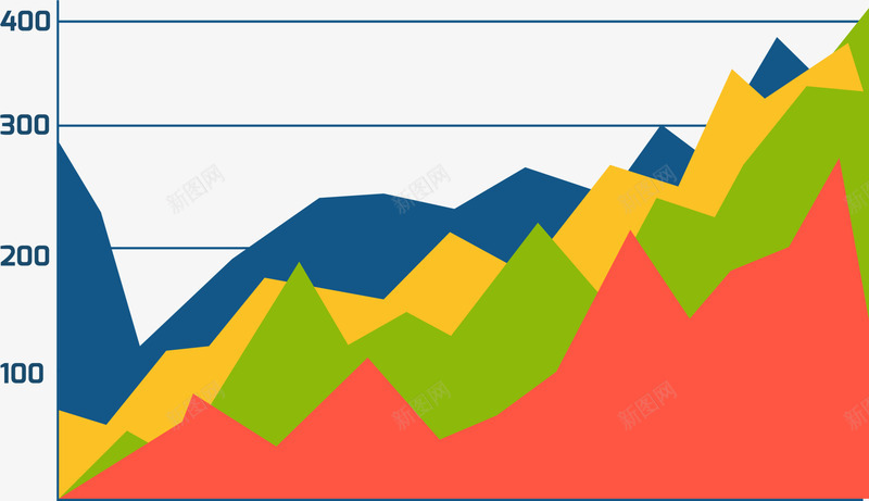 多彩线条报表png免抠素材_新图网 https://ixintu.com 免抠PNG 多彩 报表 数值 数据 线条 装饰图案