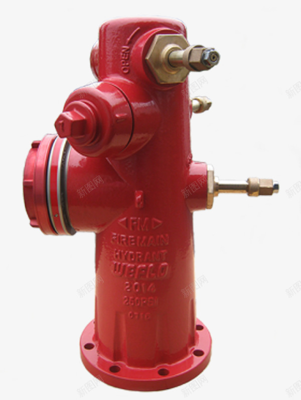 水压控制头png免抠素材_新图网 https://ixintu.com 产品实物 红色 美国水压器 螺栓
