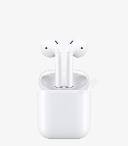 苹果7无线耳机特写苹果无线耳机高清图片