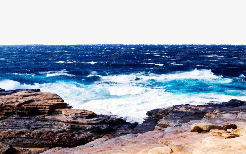 海边岩石摄影png免抠素材_新图网 https://ixintu.com 岩石 摄影 景物 景色 海洋 照片 素材 自然景观 自然风 自然风光 蓝色 风景