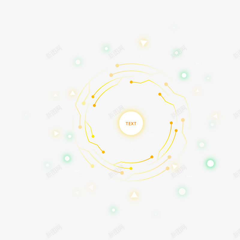 科技边框装饰案矢量图ai免抠素材_新图网 https://ixintu.com 人工 人工智能 新图网 智能 机器 渐变 现代 科学 科技 线条 装饰 边框 矢量图