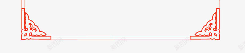 灯笼喜庆年货边框png免抠素材_新图网 https://ixintu.com 喜庆 年货 年货节框 灯笼 边框