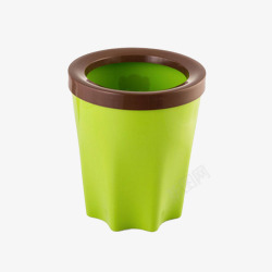 果绿色垃圾桶素材