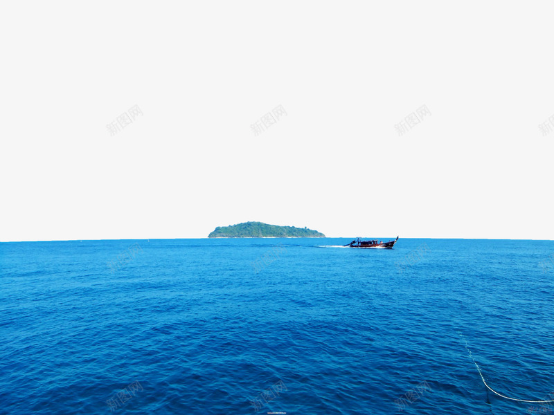 平静海岸线png免抠素材_新图网 https://ixintu.com 摄影 旅游景点 普吉岛 普吉岛风景 泰国 海岸线 海洋 美景 自然 蓝色 阳光