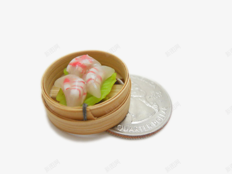 精致的虾饺工艺品psd免抠素材_新图网 https://ixintu.com 小笼包 工艺品 硬币 虾饺 食物