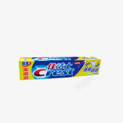 牙膏盒佳洁士牙膏产品实物高清图片