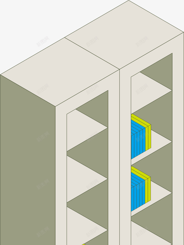 卡通档案柜矢量图ai免抠素材_新图网 https://ixintu.com PNG图 PNG图下载 创意卡通 卡通 卡通插图 家具 插图 柜子 档案柜 矢量图