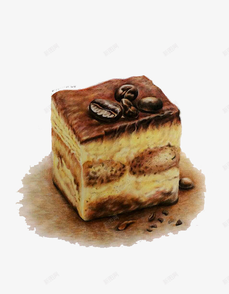 巧克力慕斯蛋糕png免抠素材_新图网 https://ixintu.com 巧克力 巧克力蛋糕 蛋糕