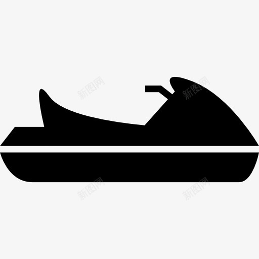 喷气自行车图标png_新图网 https://ixintu.com 水上滑板车 海上摩托艇 船舶 车辆 运输