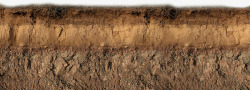 土壤岩石层石头土壤高清图片