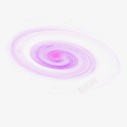 银河系星球彩色星空紫色星云高清图片
