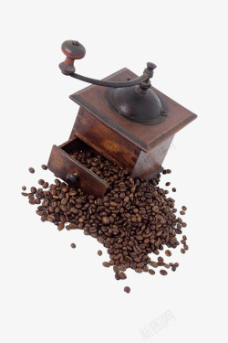 咖啡机咖啡豆素材
