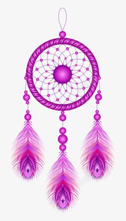 紫色吊穗素材