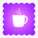 咖啡杯博客页面应用图标图标