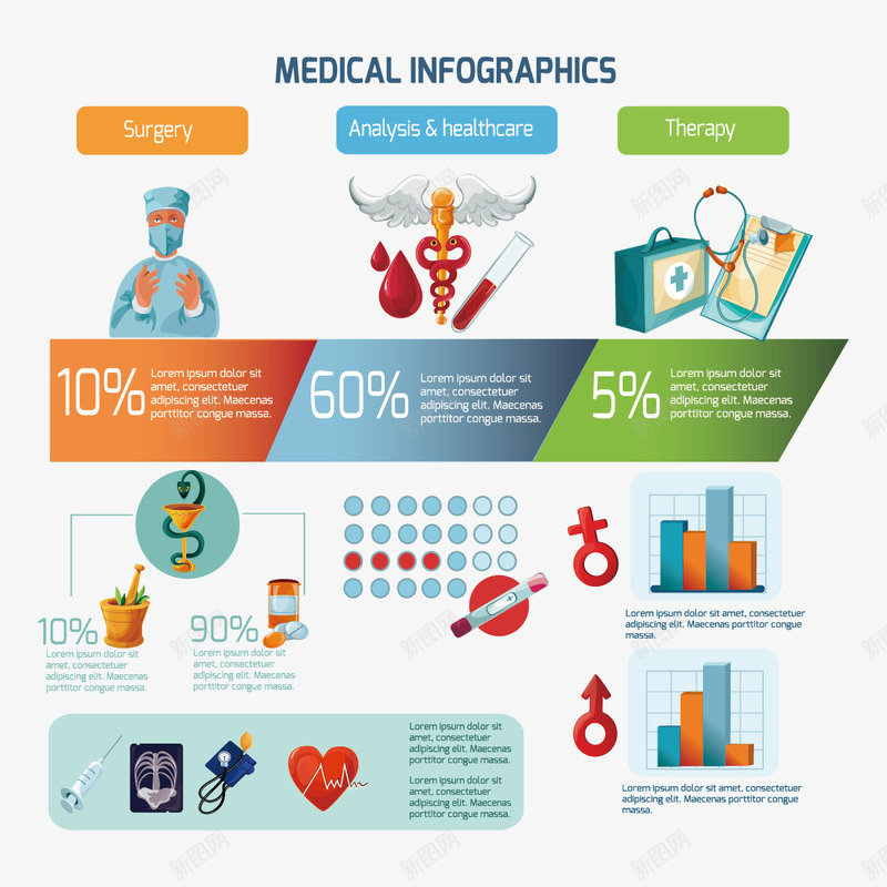 医疗矢量图ai免抠素材_新图网 https://ixintu.com ppt素材 医用箱 医疗 数据图 矢量图