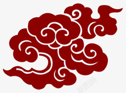 游戏云解决方案手绘中国风如意云纹高清图片