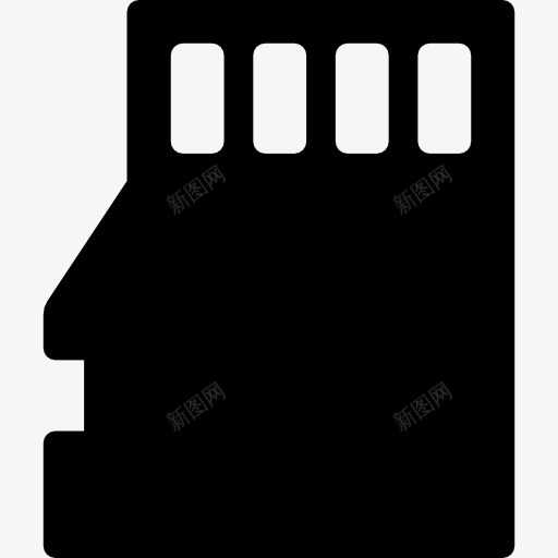 记忆卡图标png_新图网 https://ixintu.com SD卡 内存卡 存储 接口卡