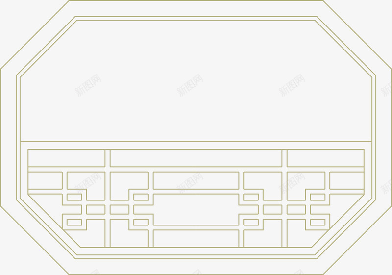 边框装饰复古窗棂矢量图ai免抠素材_新图网 https://ixintu.com 中国风窗棂 中式窗棂 卡通 古代窗棂 古典窗棂 装饰 装饰复古窗棂 矢量图