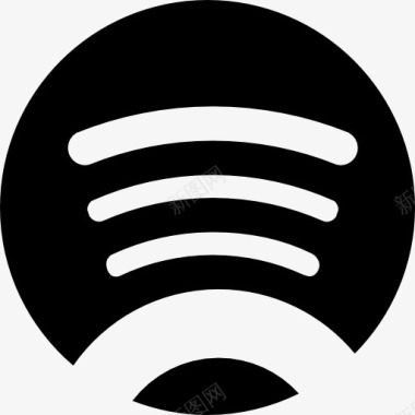 Spotify的标志图标图标