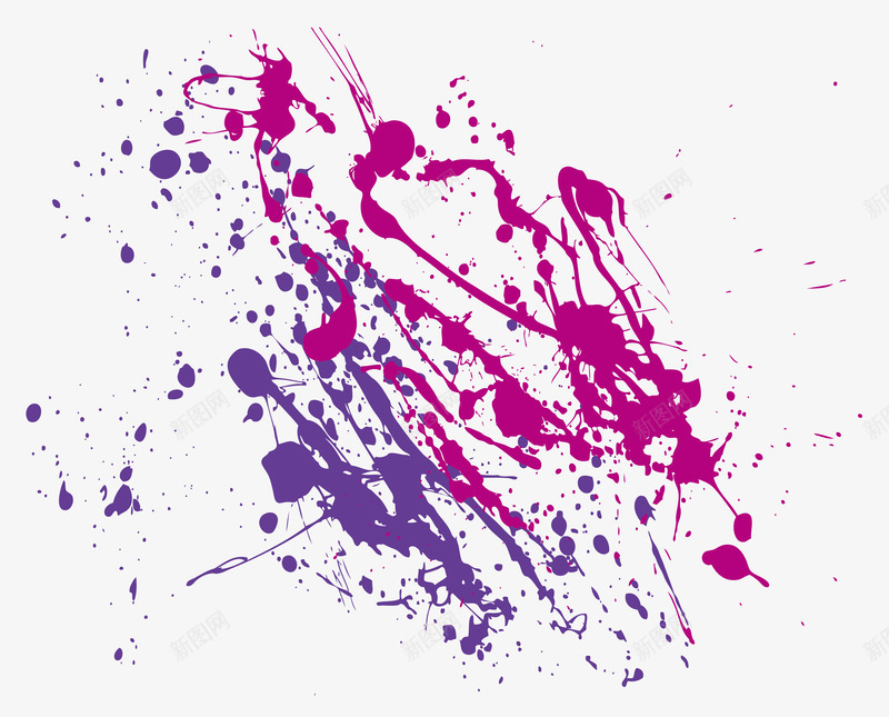 彩色颜料喷洒效果元素png免抠素材_新图网 https://ixintu.com 喷洒 喷溅 彩色颜料 涂抹 绘画 视觉 颜料 颜料喷洒